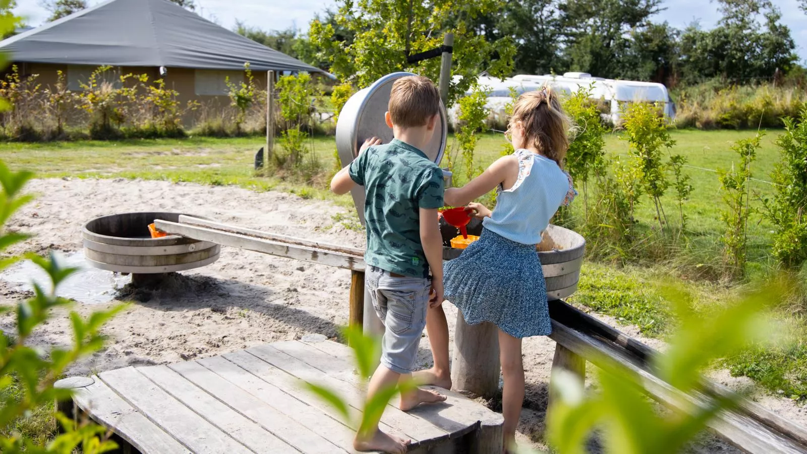 Glamping Lodge-Parkfaciliteiten