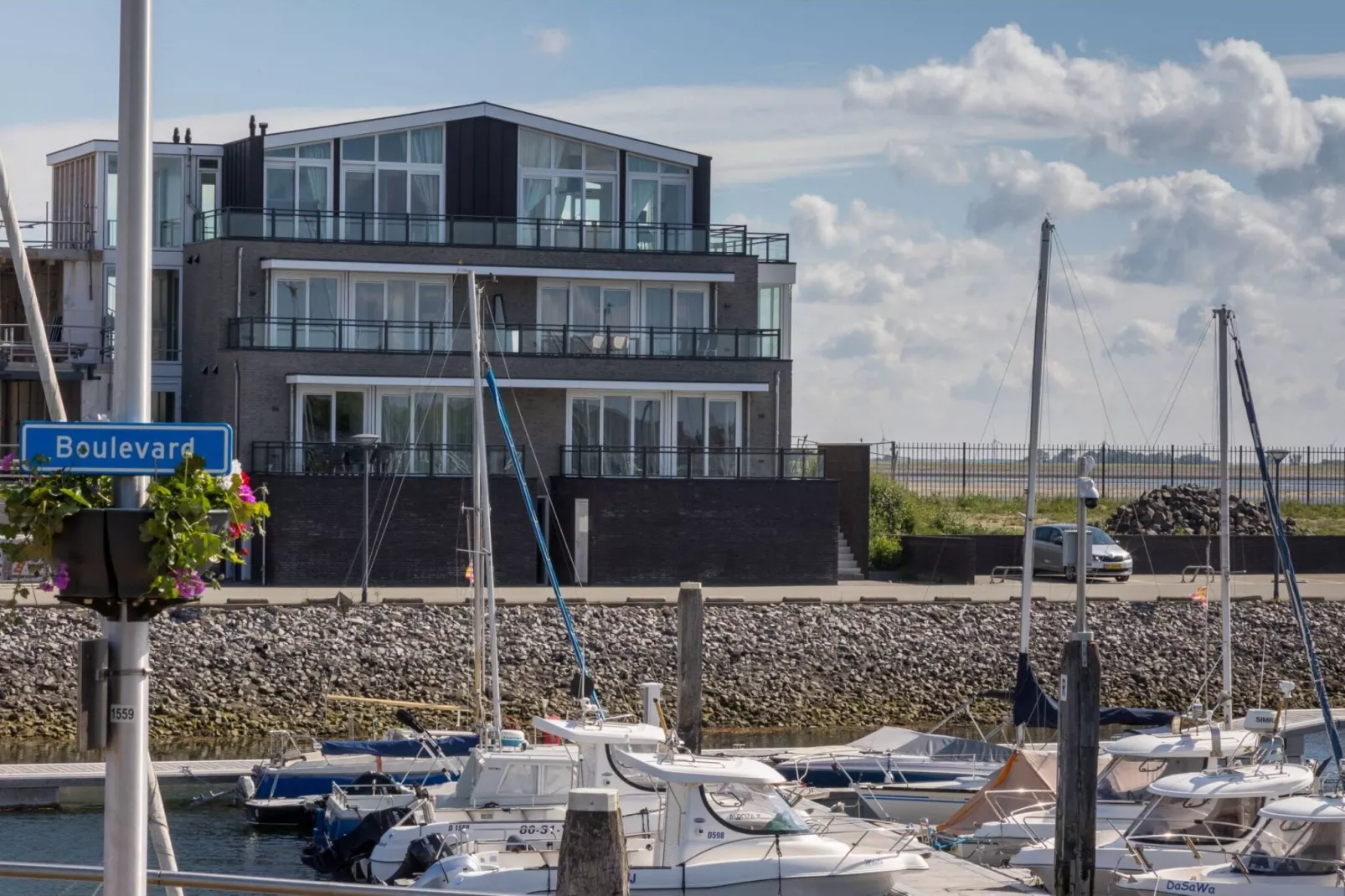 Havenweg 8-18-Buitenkant zomer