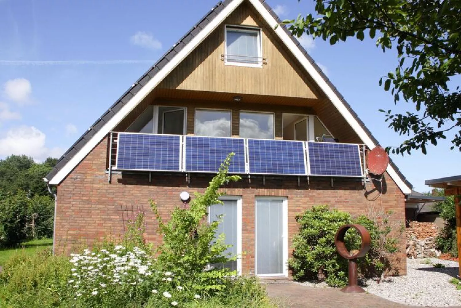 Ferienhaus in Neukirchen-Buitenkant zomer