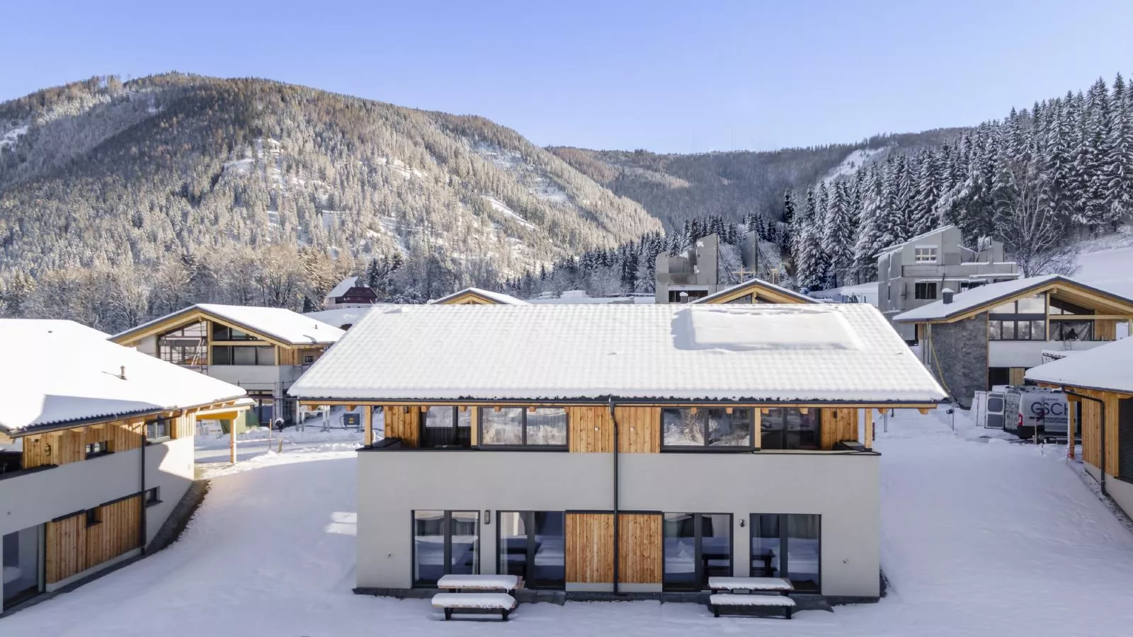 Grebenzen Lodge Hirsch-Exterieur winter