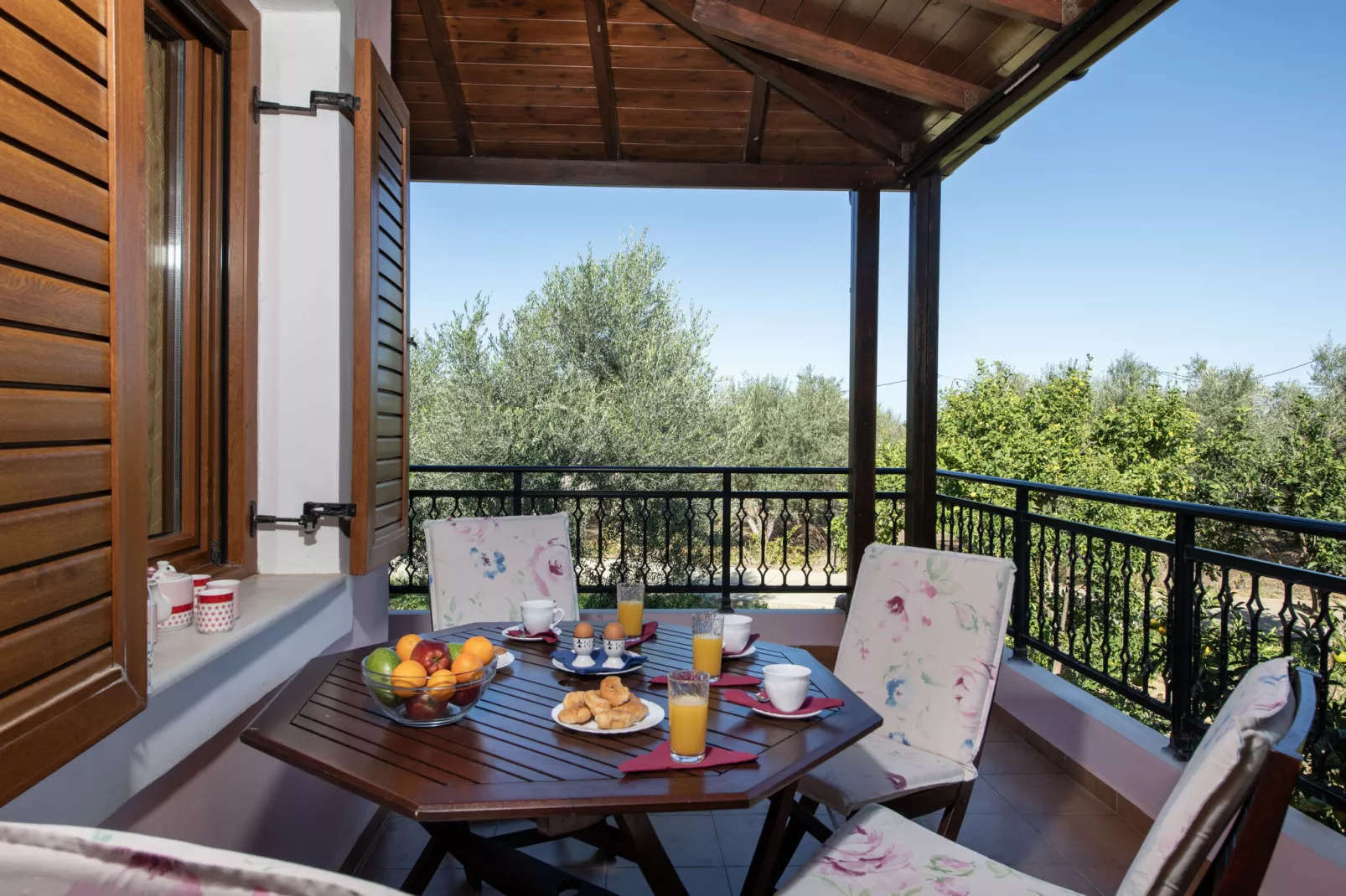 Villa Athina-Terrasbalkon