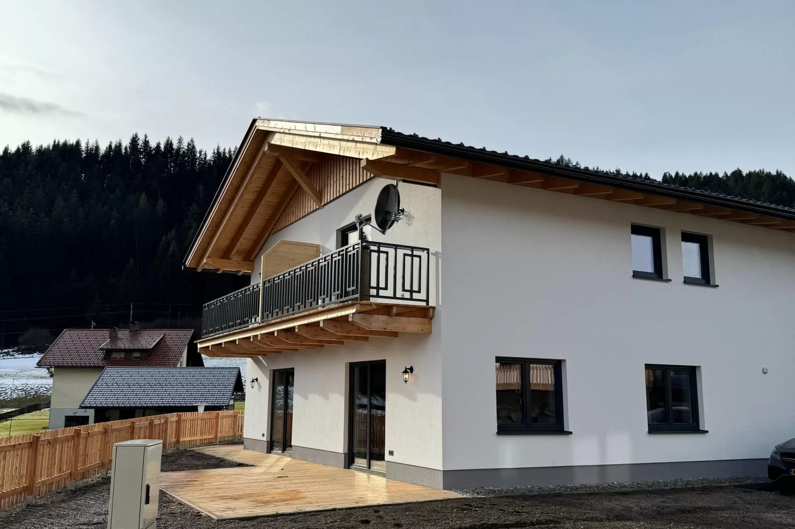 Chalet semi-detached Obermöschach 10B-Exterieur winter