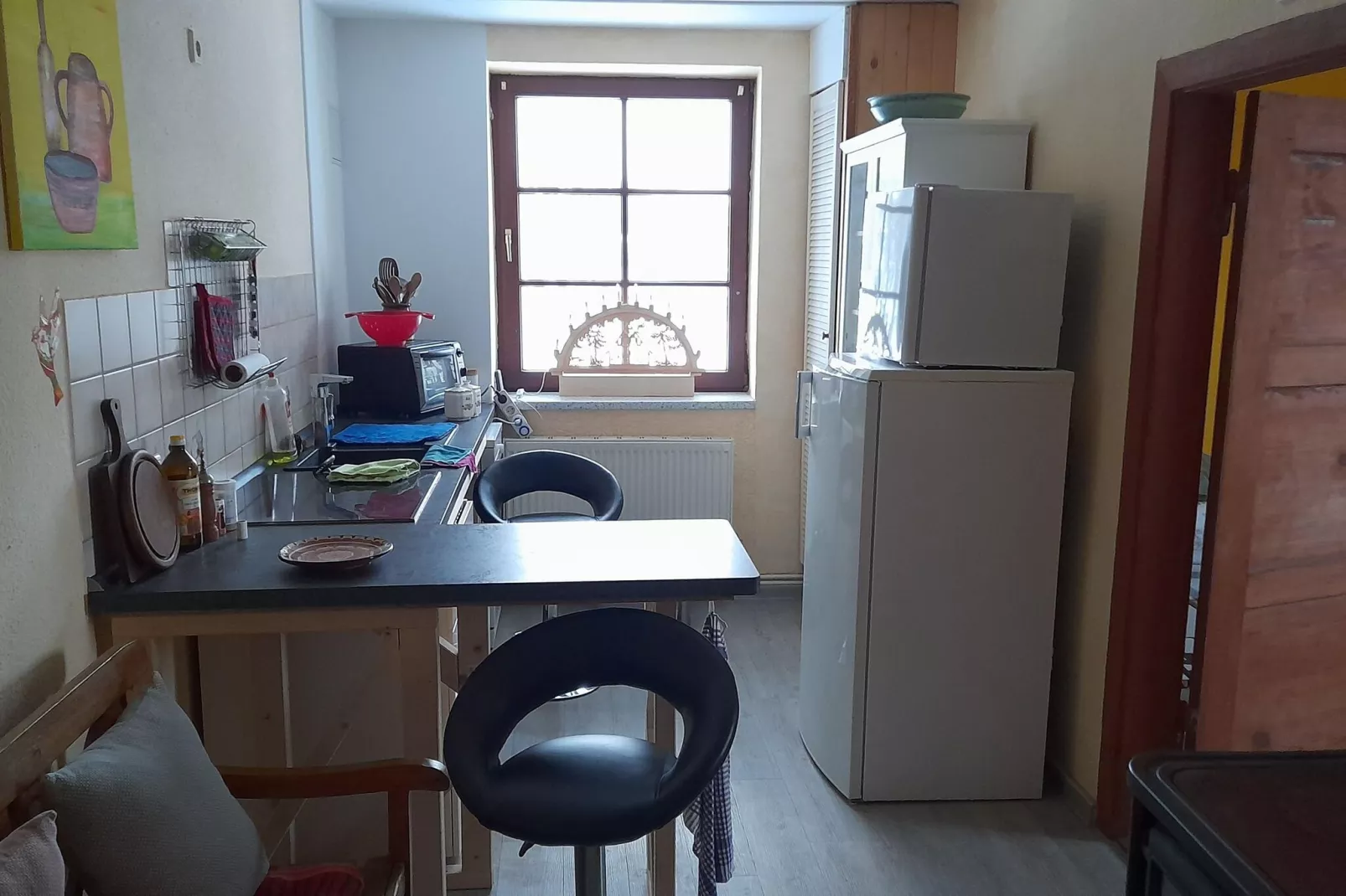 Ferienhaus am Peenebach in Klein Bünzow-Keuken