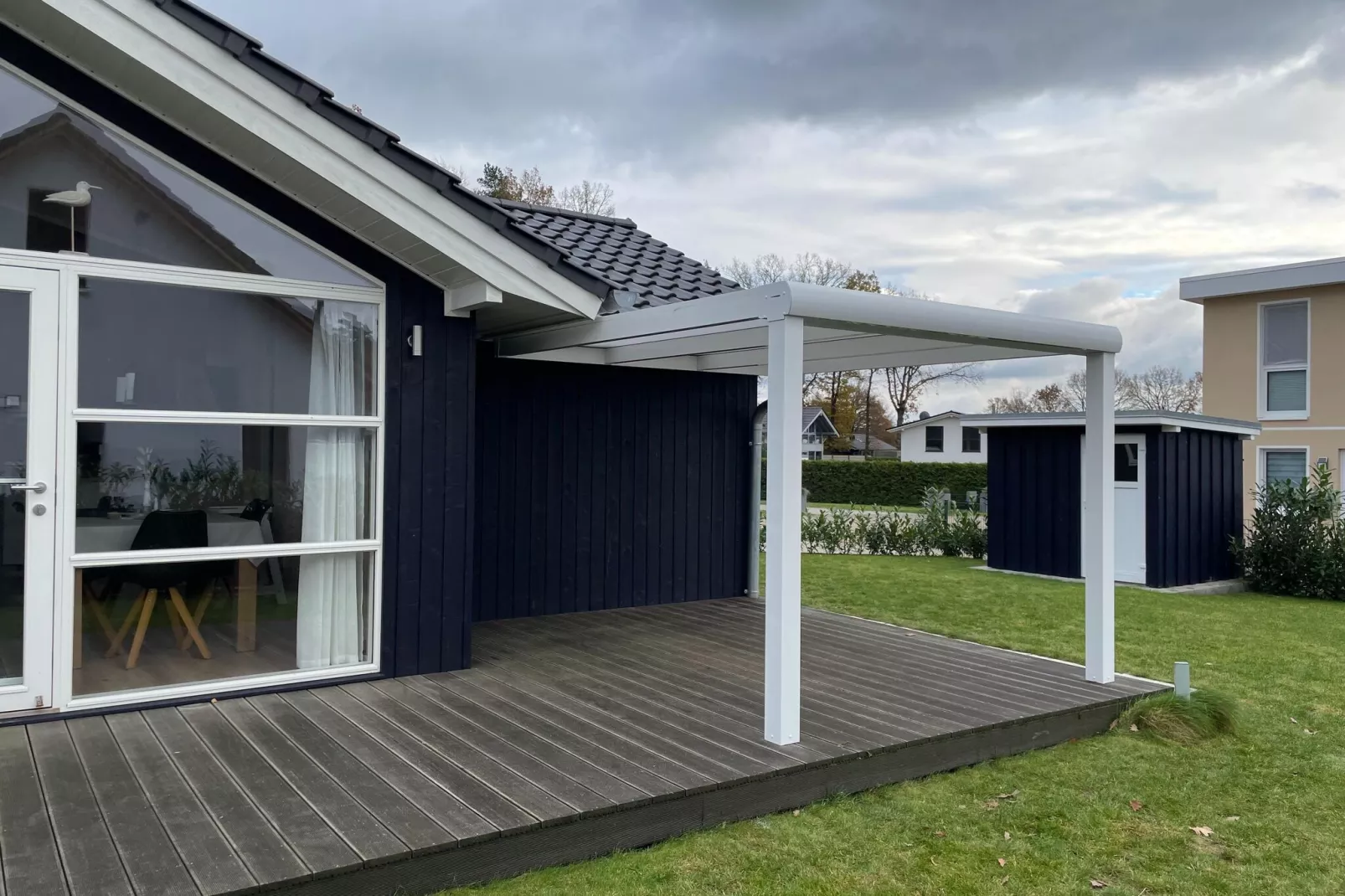 Sommerhus-nordlys 80 qm-Terrasbalkon