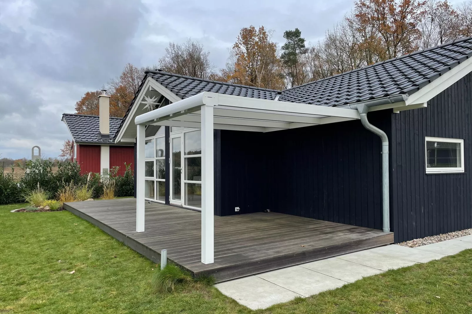 Sommerhus-nordlys 80 qm-Terrasbalkon