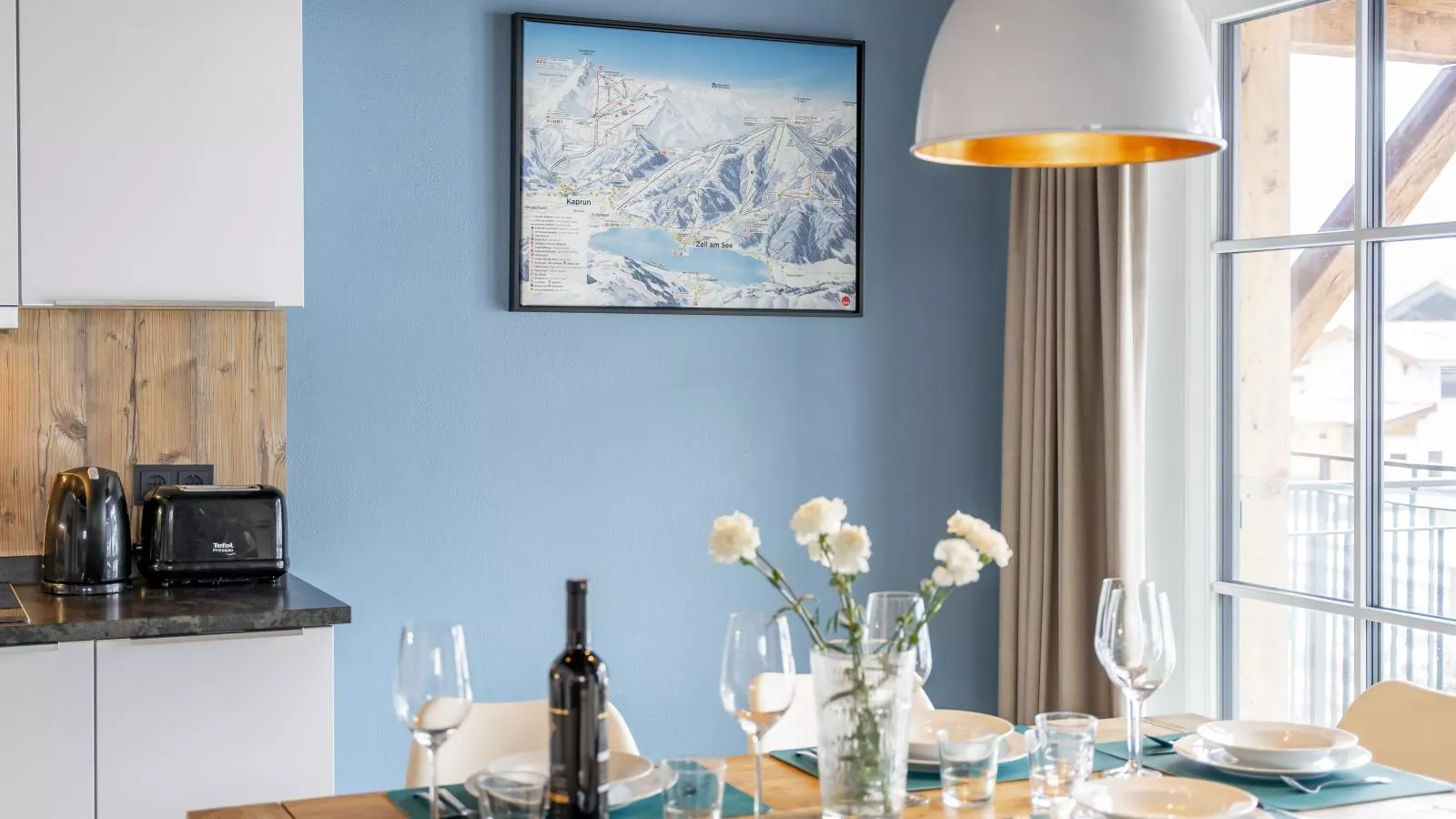 Luxury Tauern Suite Walchen-Kaprun 3-Eetkamer