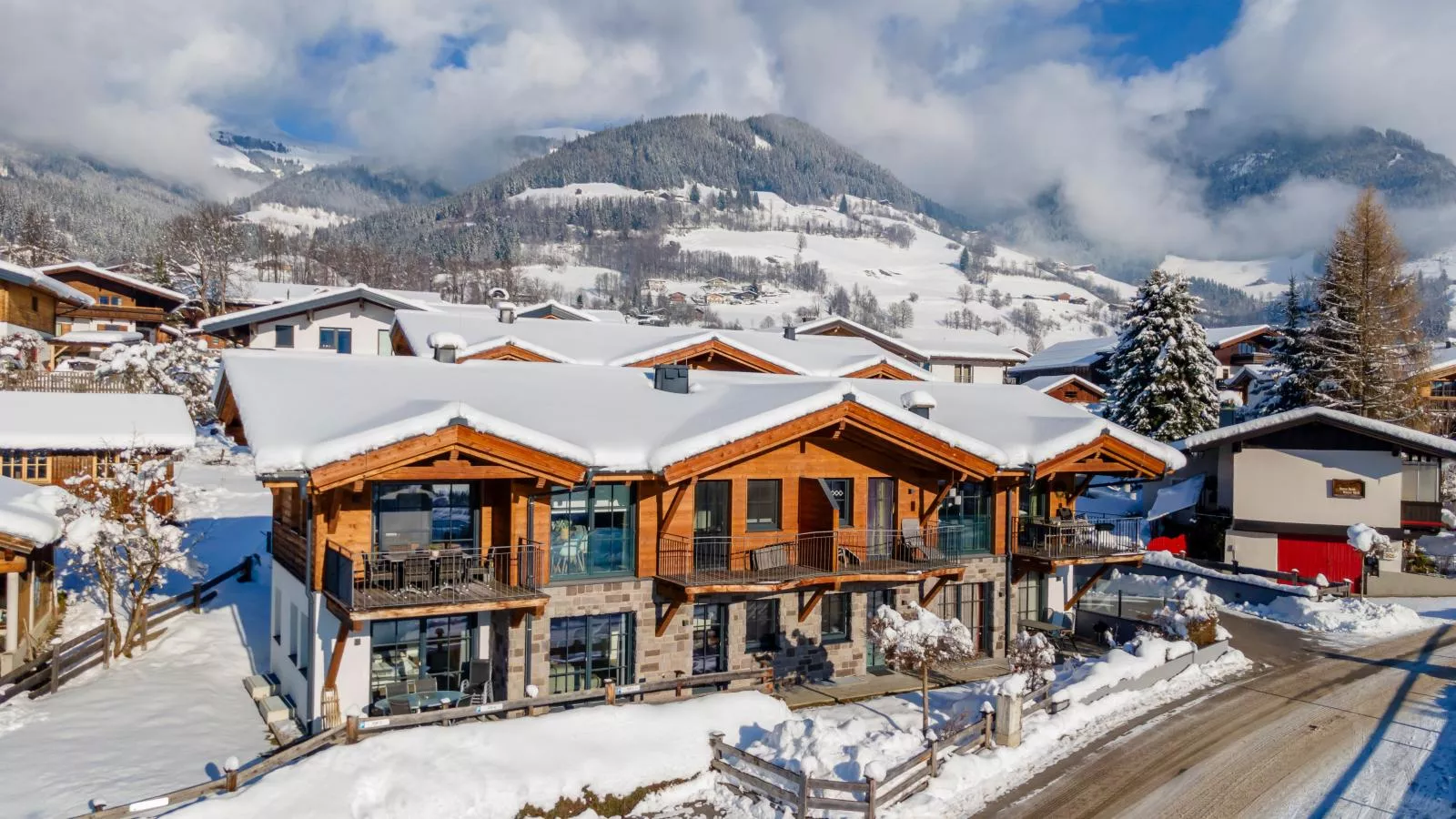 Luxury Tauern Suite Walchen Kaprun 6-Exterieur winter
