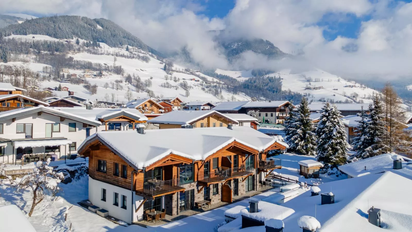 Luxury Tauern Suite Walchen Kaprun 6-Exterieur winter