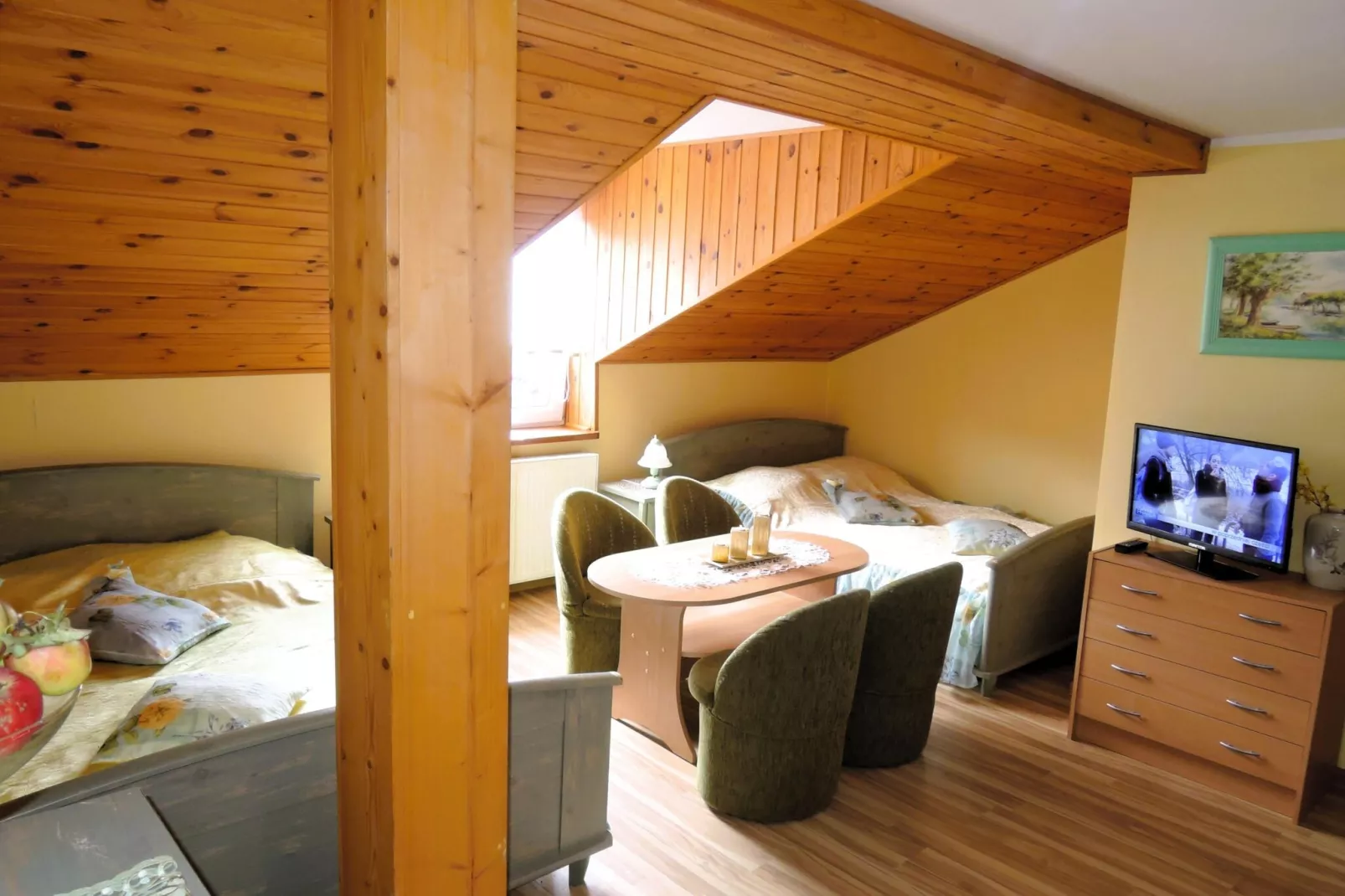 Komfortowy dom wakacyjny dla 12 osób w Kołczewie-Slaapkamer