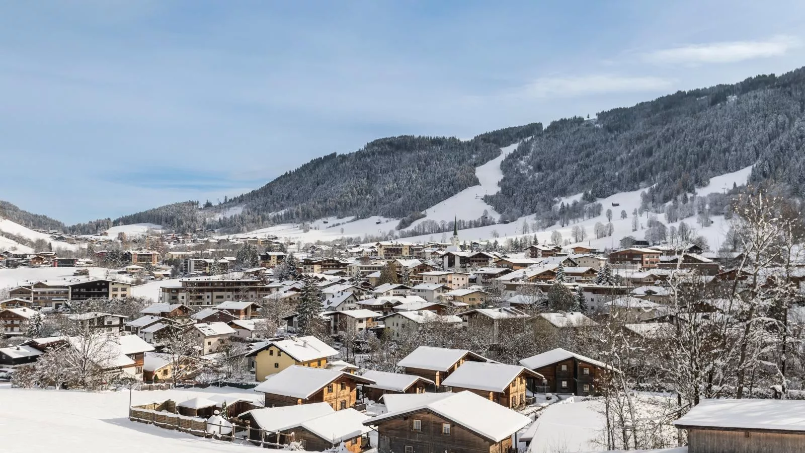 Urige Doppelhaushälfte 5 links-Gebied winter 20km