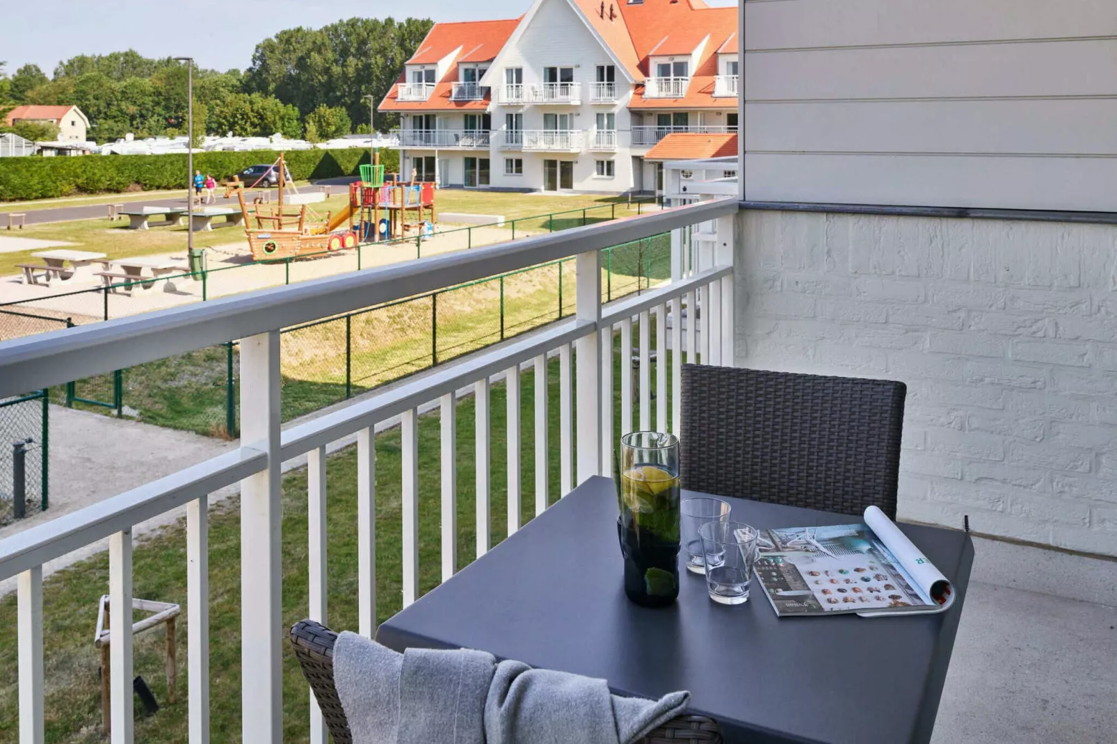 Resort Nieuwpoort2-Terrasbalkon