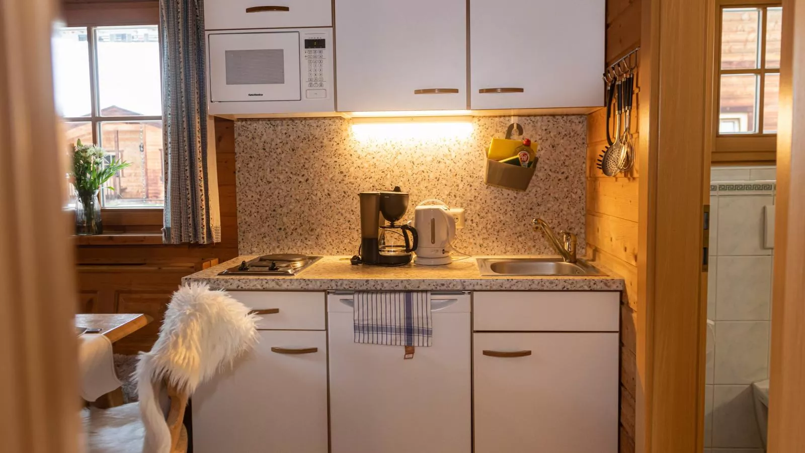 Uriges Chalet 14-Keuken