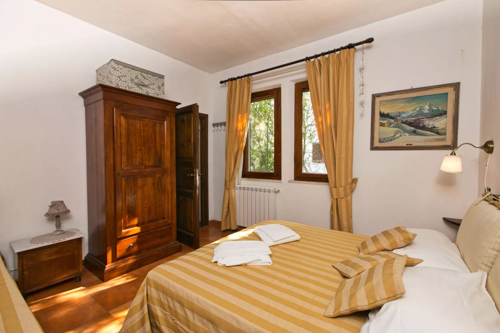 Sassetta Castagno-Slaapkamer