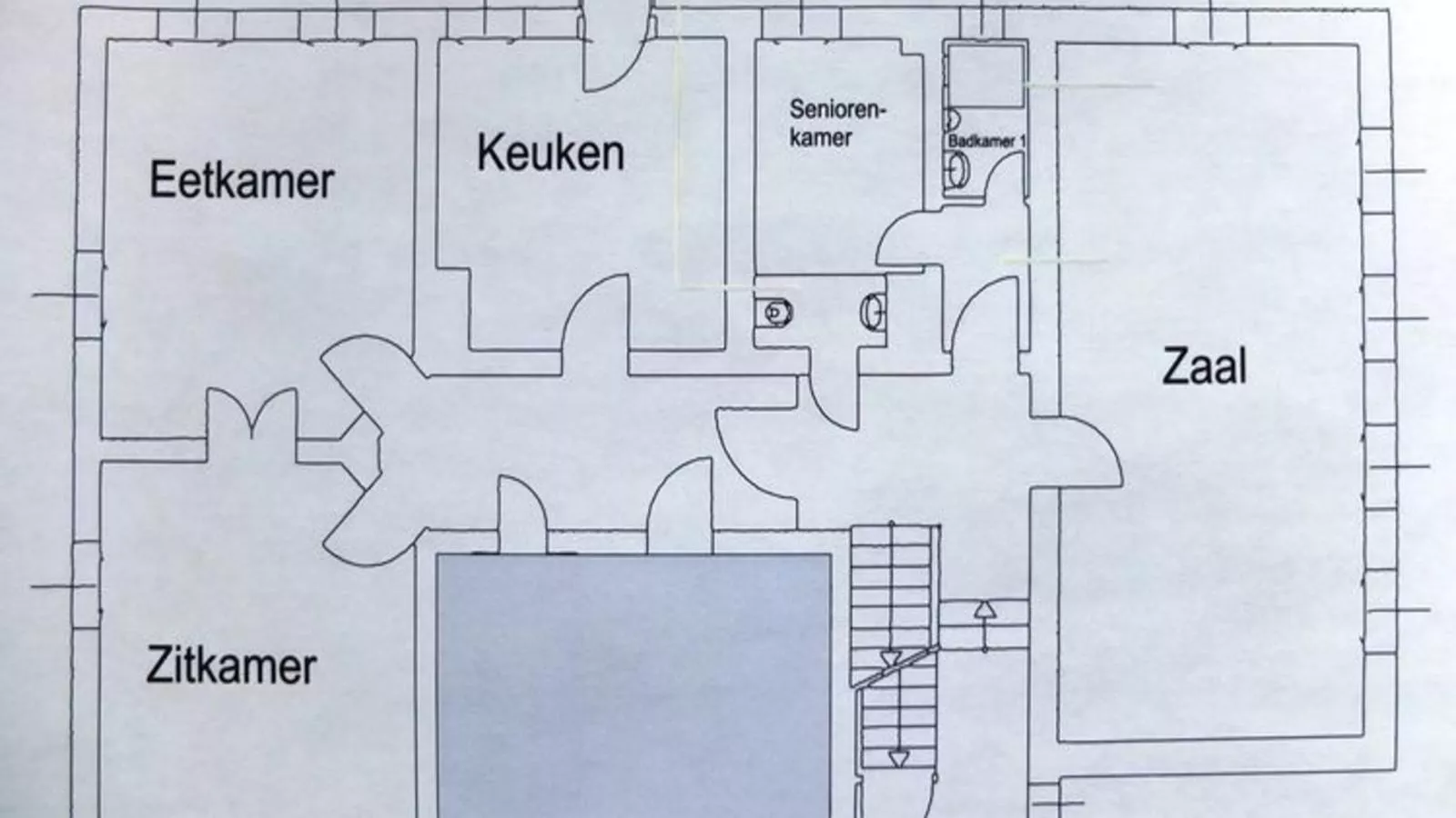 Oude Pastorie en Dorpsschool Netze-Waldeck-Plattegrond