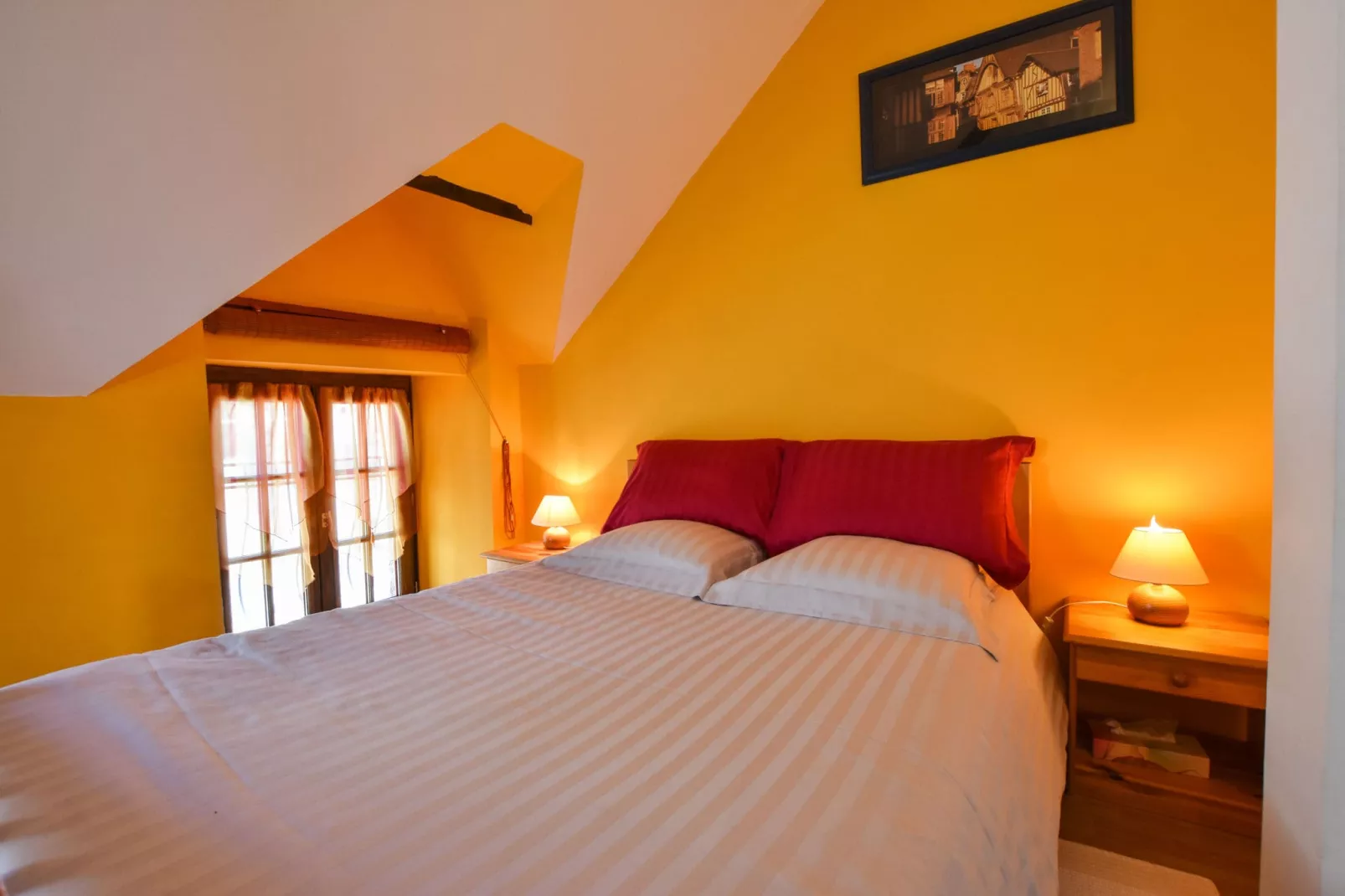 Maison à 1/2h du Mont Saint Michel-Slaapkamer