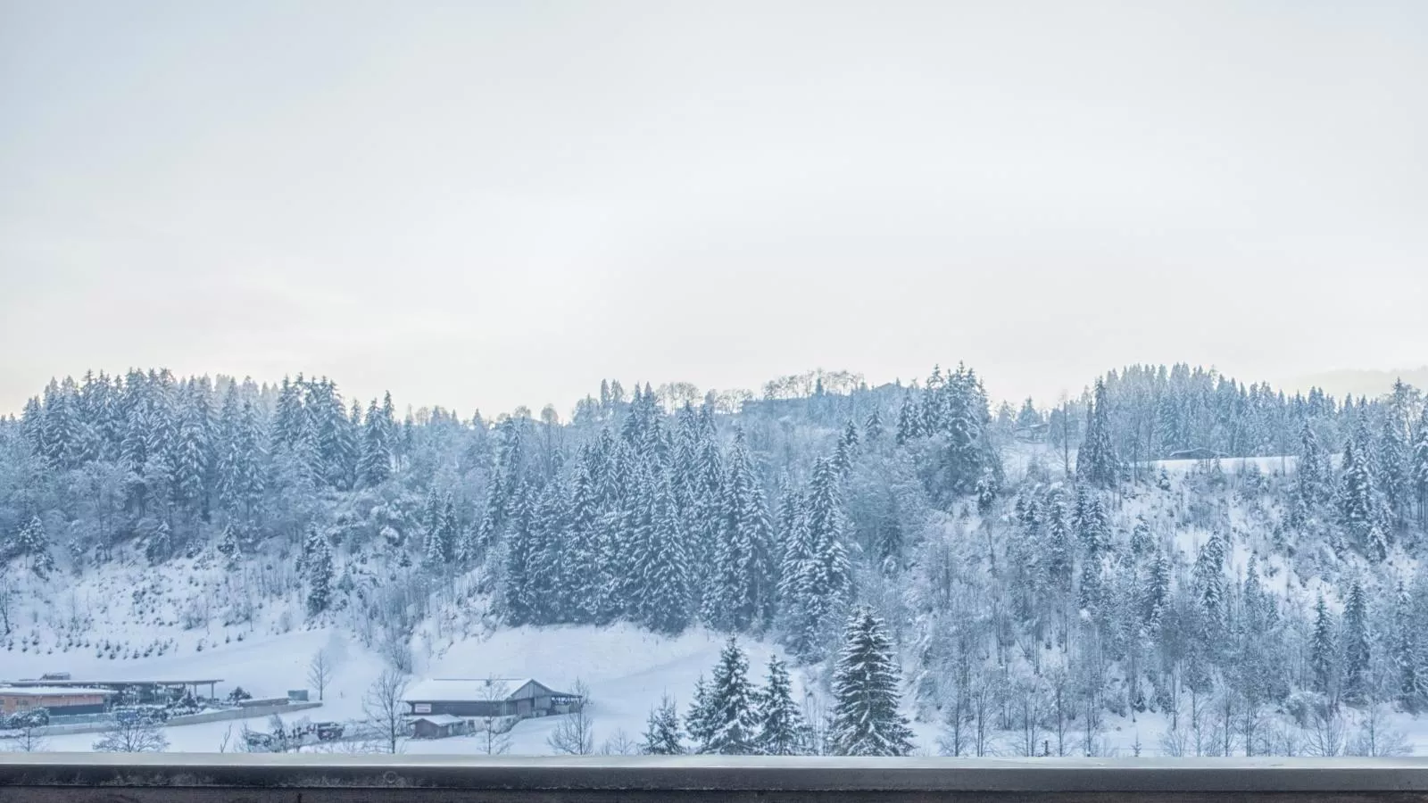 Tirola Platzl-Uitzicht winter