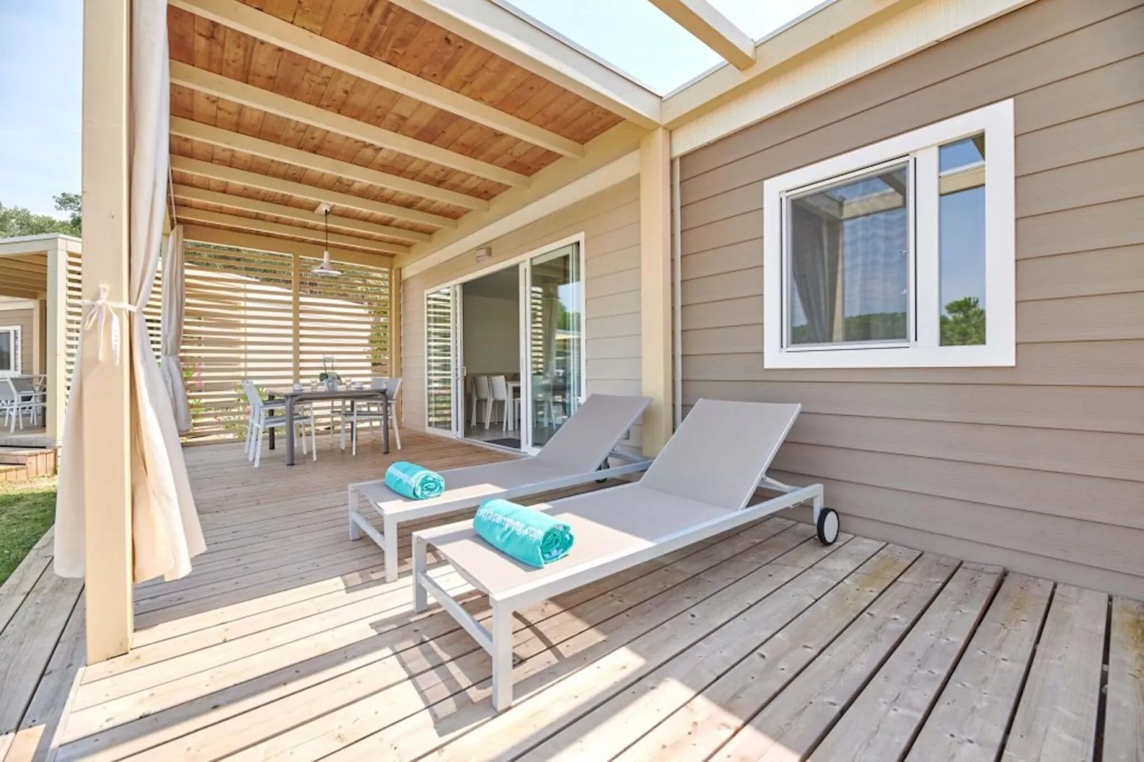 Camping Stella Maris 1-Terrasbalkon