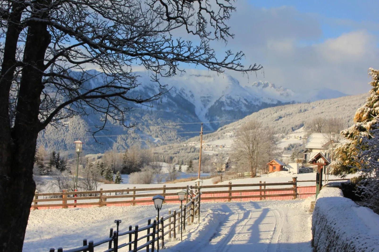 Chalet Mariapfarr-Tuin winter