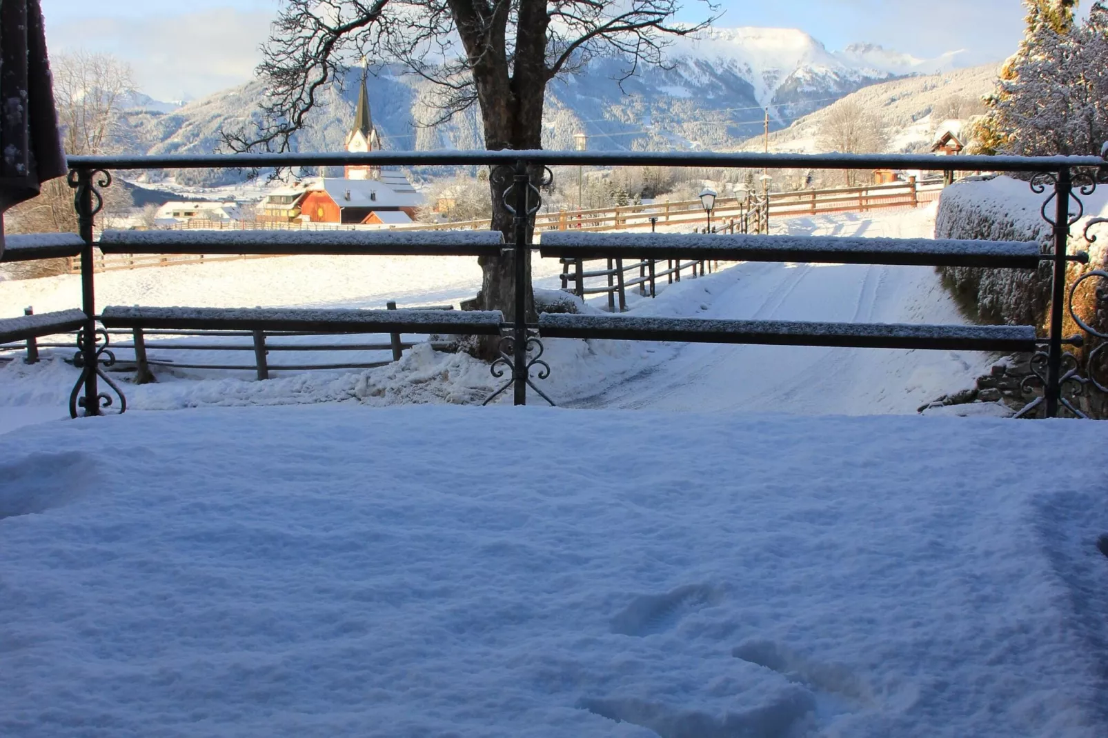 Chalet Mariapfarr-Tuin winter