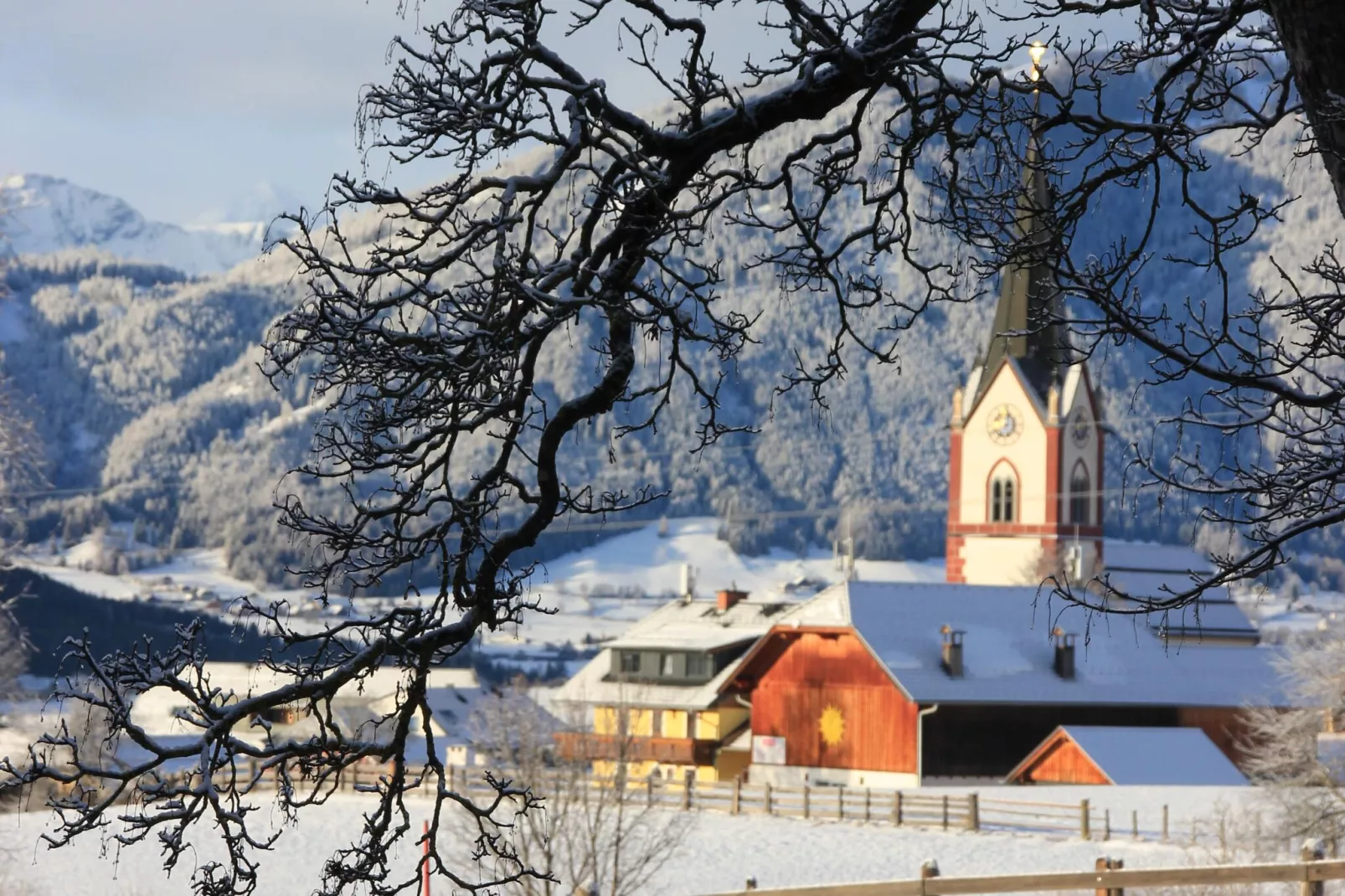 Chalet Mariapfarr-Gebied winter 5km