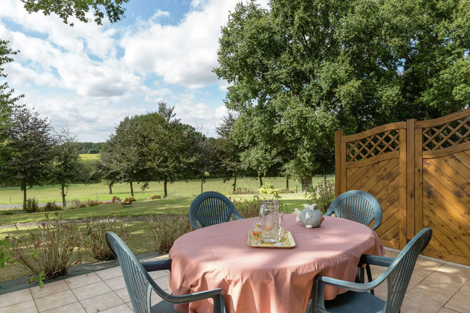 Maison à 1/2h du Mont Saint Michel-Terrasbalkon