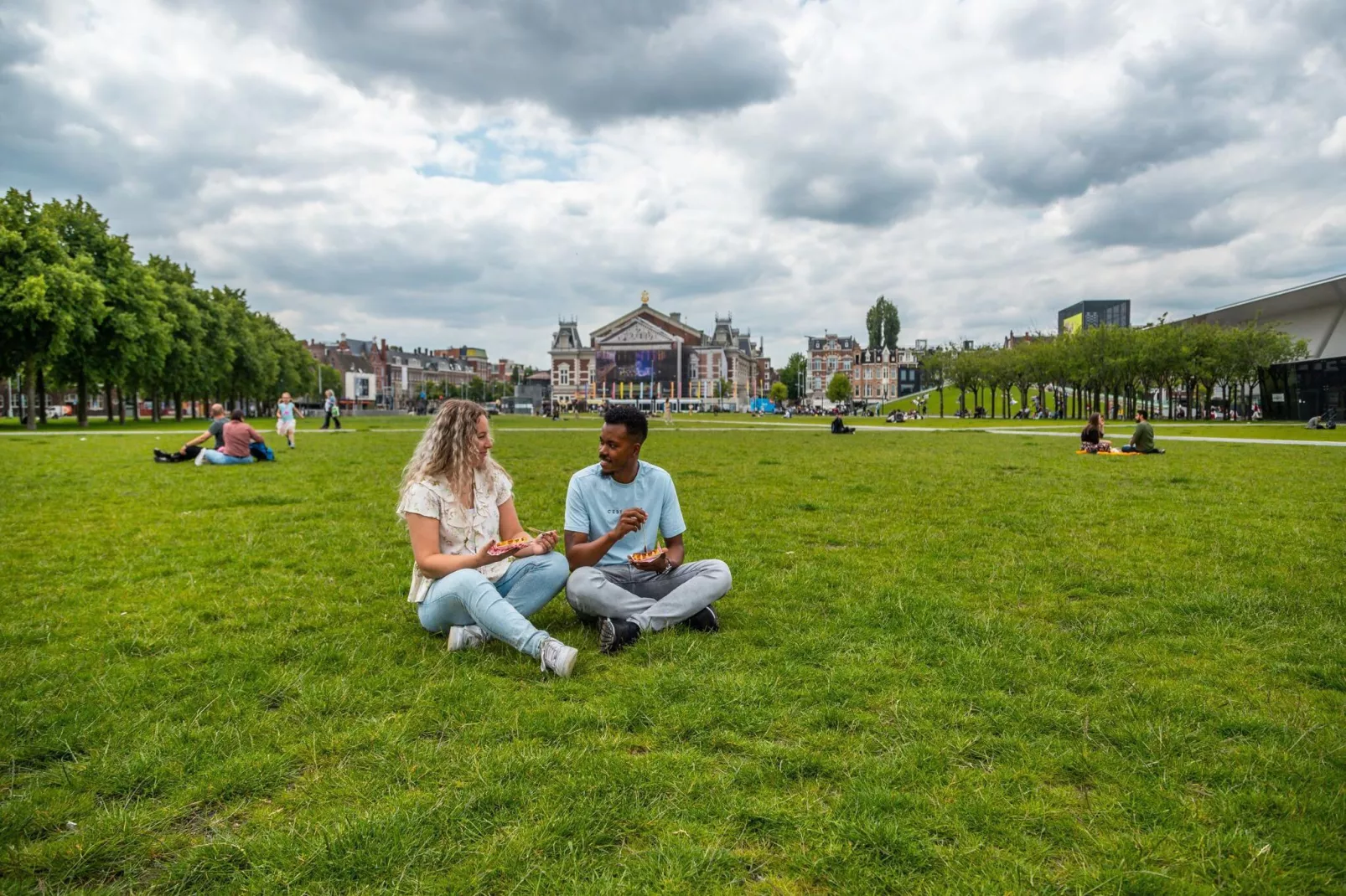 Resort Het Amsterdamse Bos 8-Gebieden zomer 1km