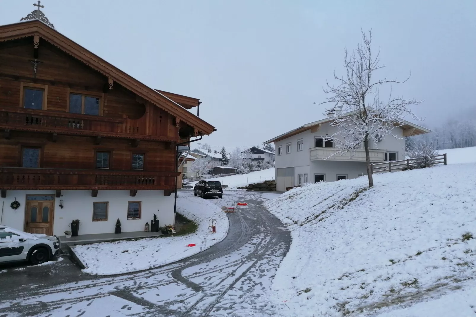 Steinachhof-Exterieur winter