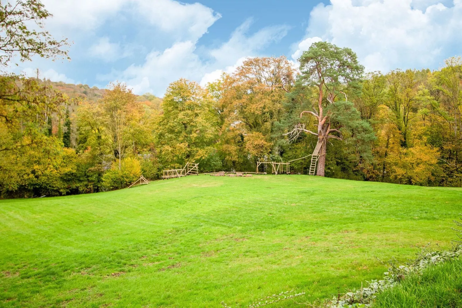 Château de Goyet 40 p-Gebieden zomer 1km