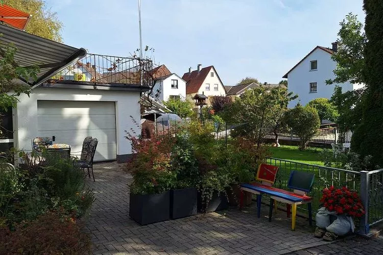 Ferienwohnung Möhnesee-Körbecke-Tuinen zomer
