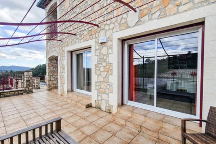 Villa des 4 vents A  for 10 adults and 2 children - Terrasbalkon