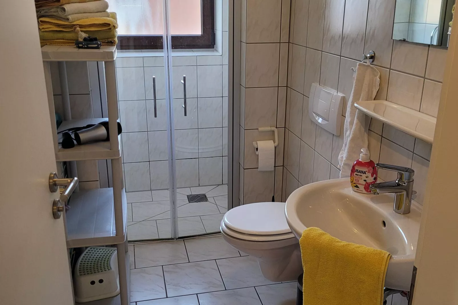 Fewo Wattkieker - Wattseite-Badkamer