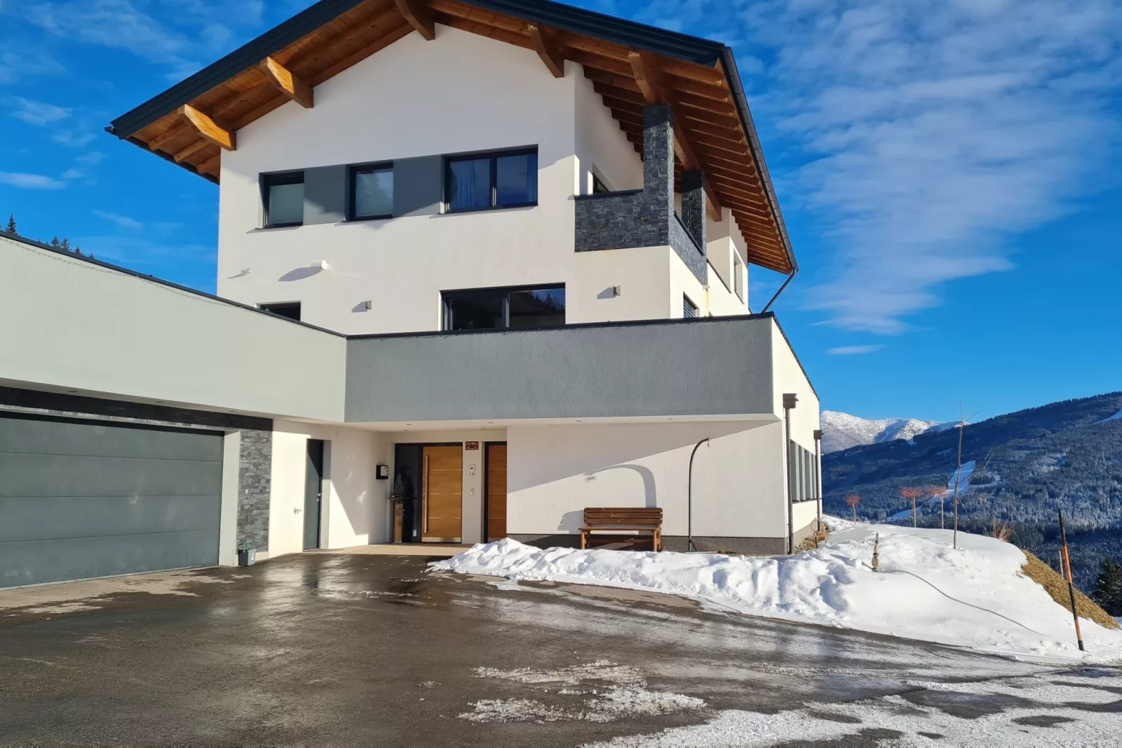 Apartment Bergblick-Exterieur winter