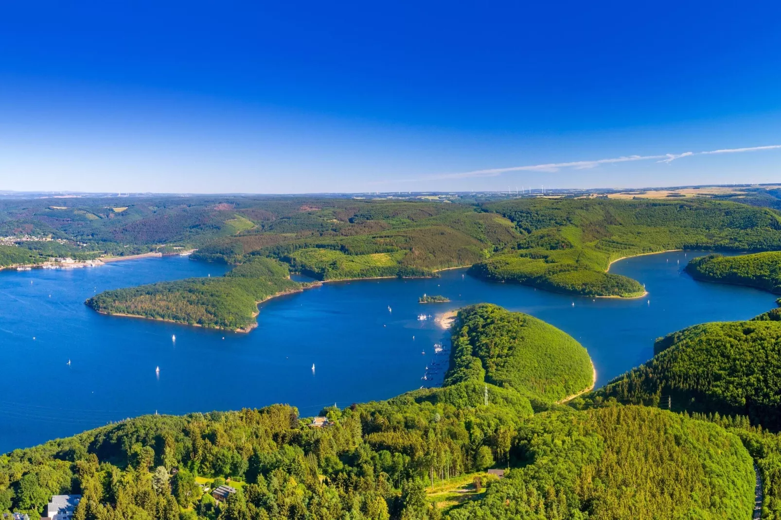 Morsbacher Hof II-Gebieden zomer 20km