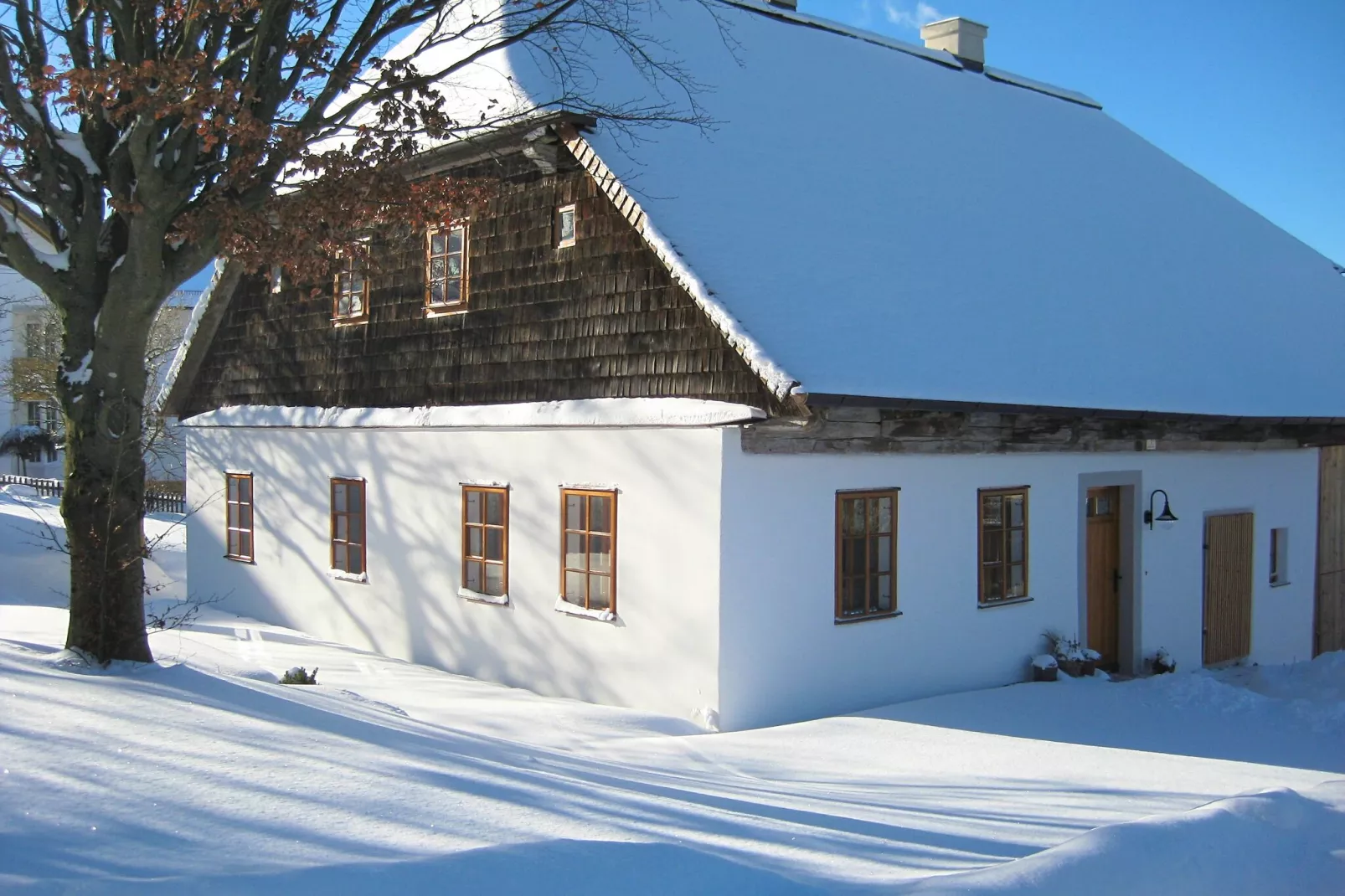 Waldlerhaus-Exterieur winter