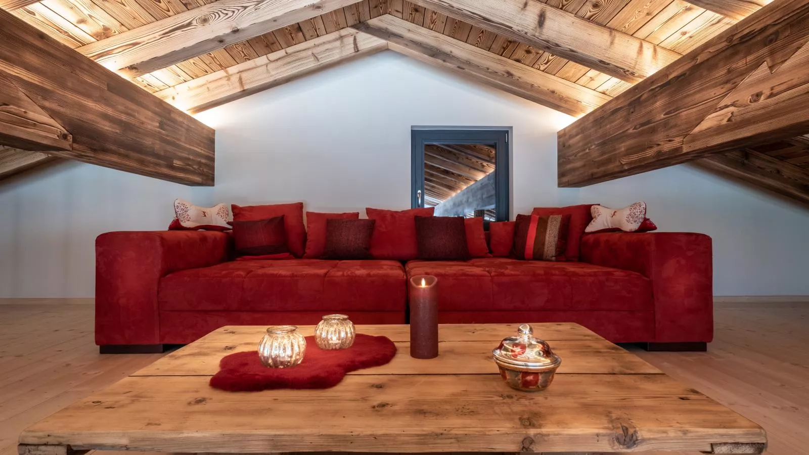 Mountain Hide-Away-Woonkamer