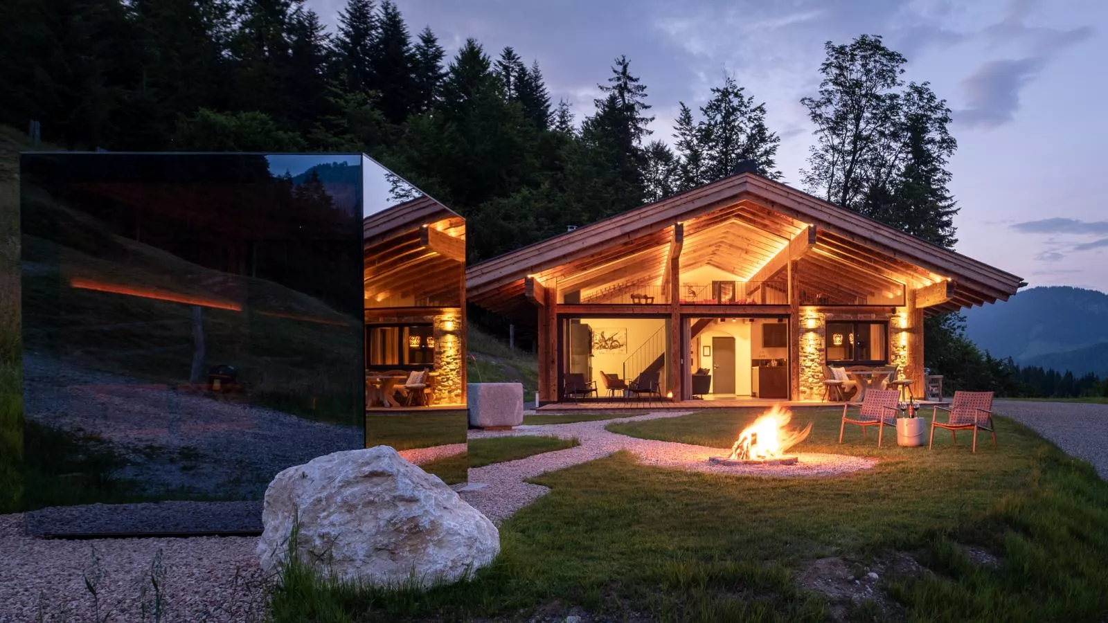 Mountain Hide-Away I-Buitenkant zomer