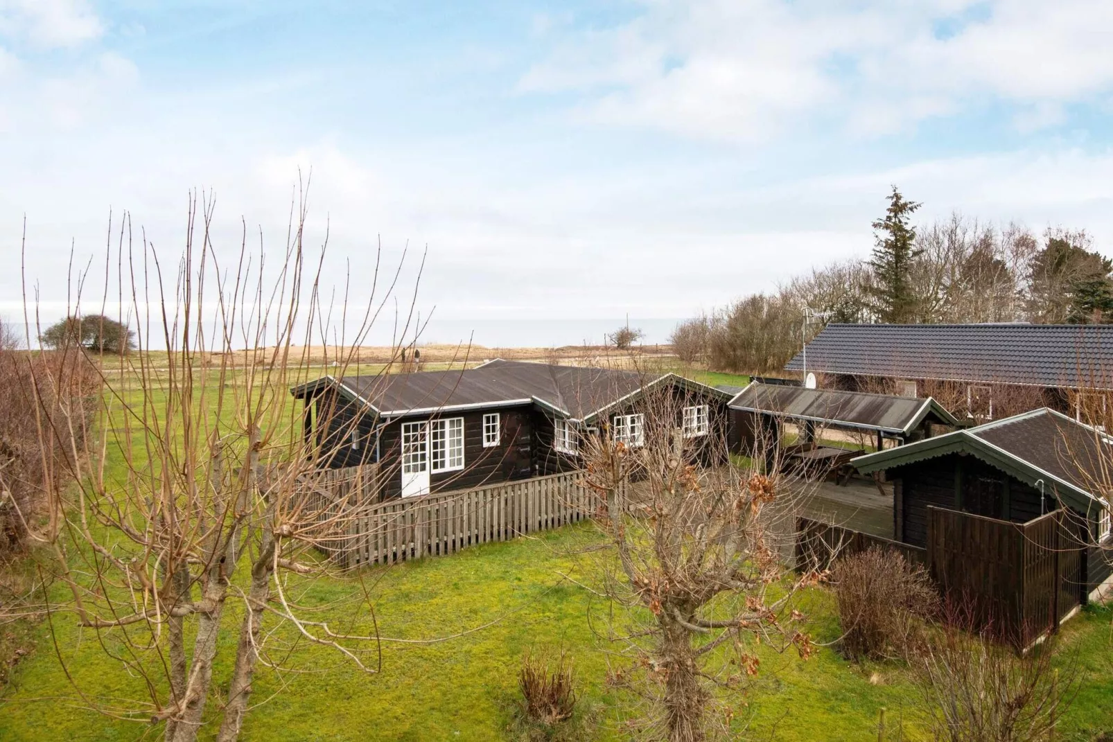 Kustcharme in Gjerrild-By Traum-Waterzicht