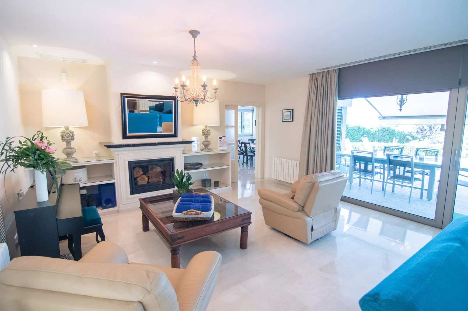 Luxury Villa Marratxí-Woonkamer