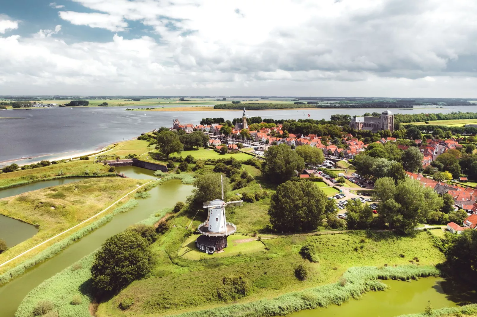 Domein Het Camperveer Veerse Meer 1-Gebieden zomer 1km