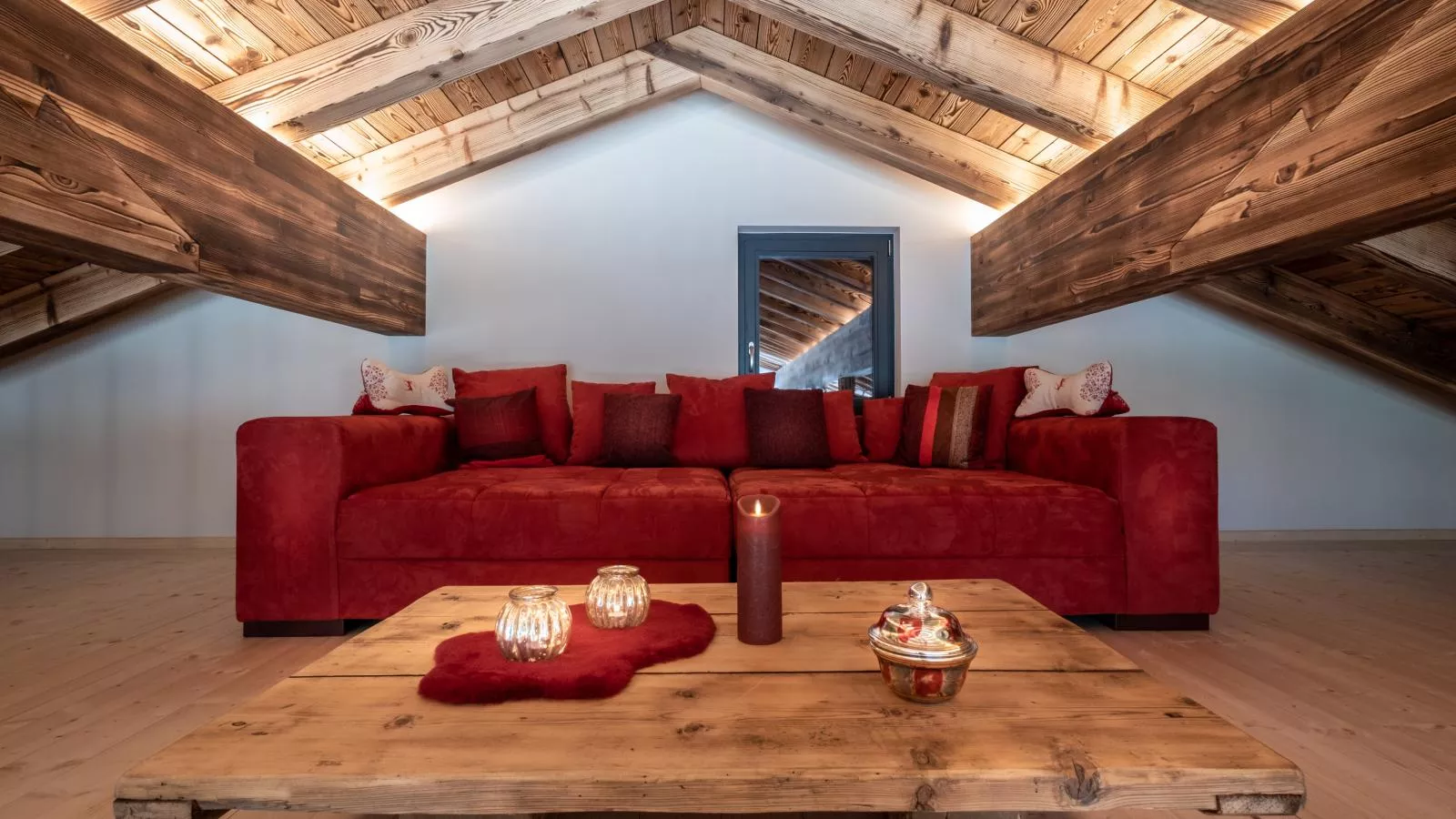 Mountain Hide-Away-Woonkamer