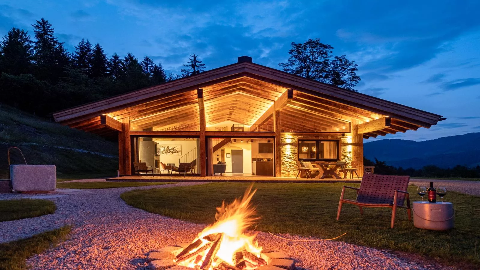 Mountain Hide-Away I-Buitenkant zomer