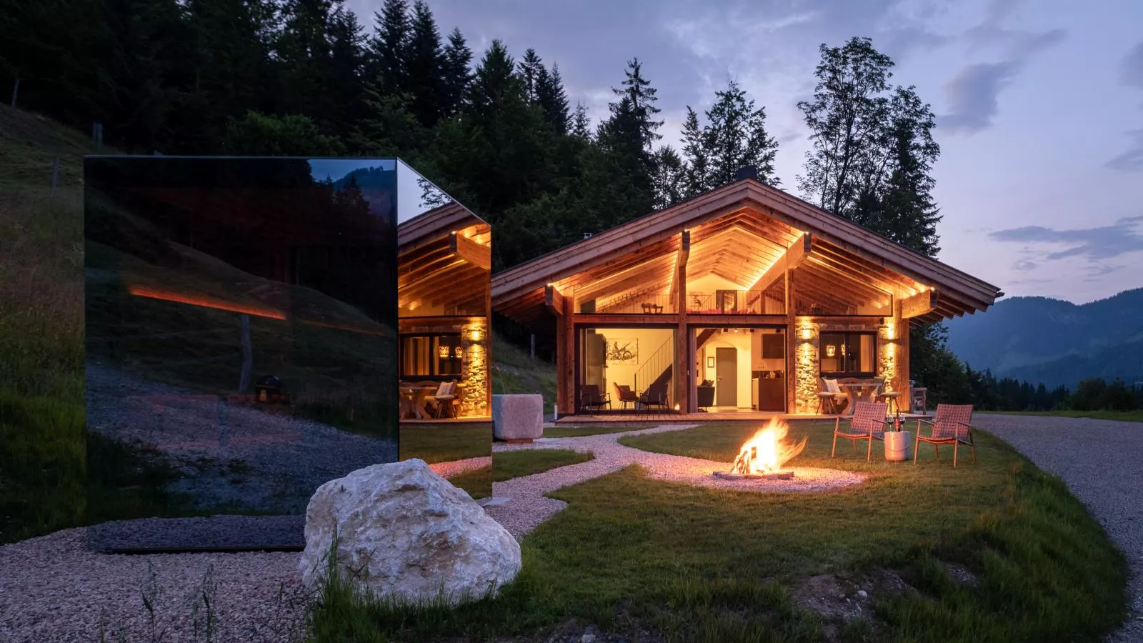 Mountain Hide-Away I-Buitenkant zomer