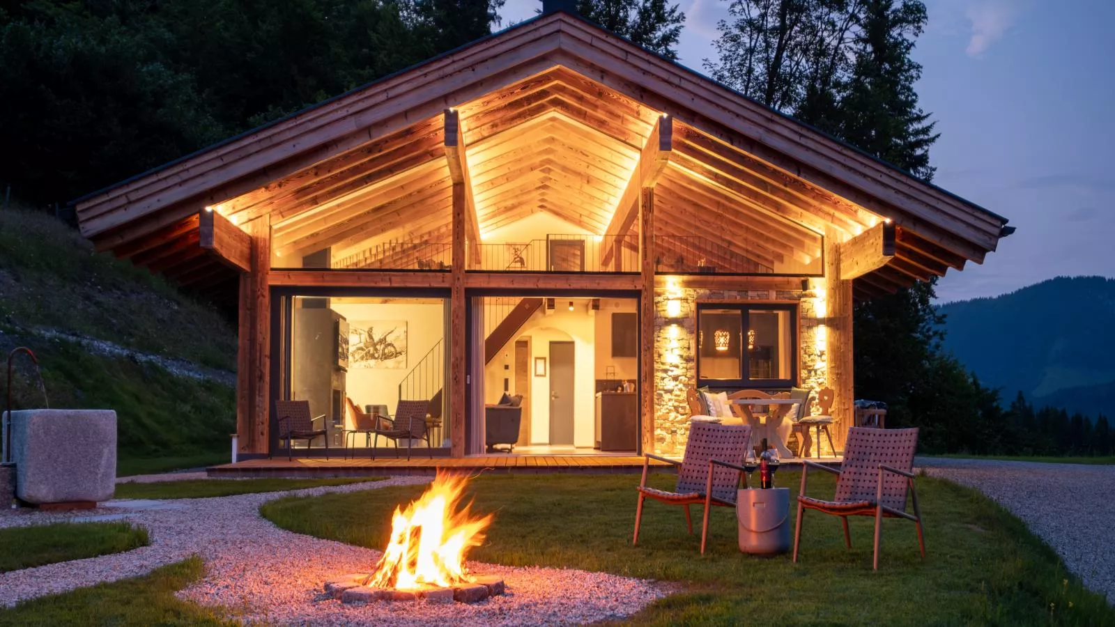 Mountain Hide-Away I-Buitenkant zomer