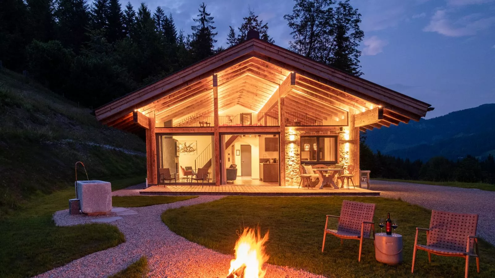 Mountain Hide-Away I-Buitenkant zomer