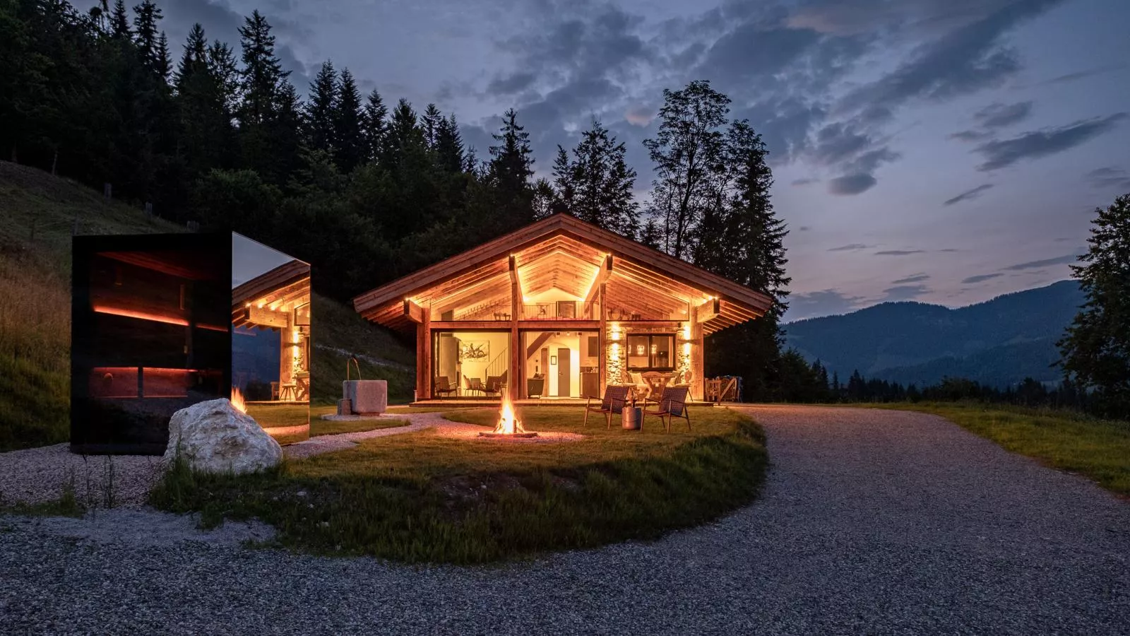 Mountain Hide-Away I-Buitenkant zomer