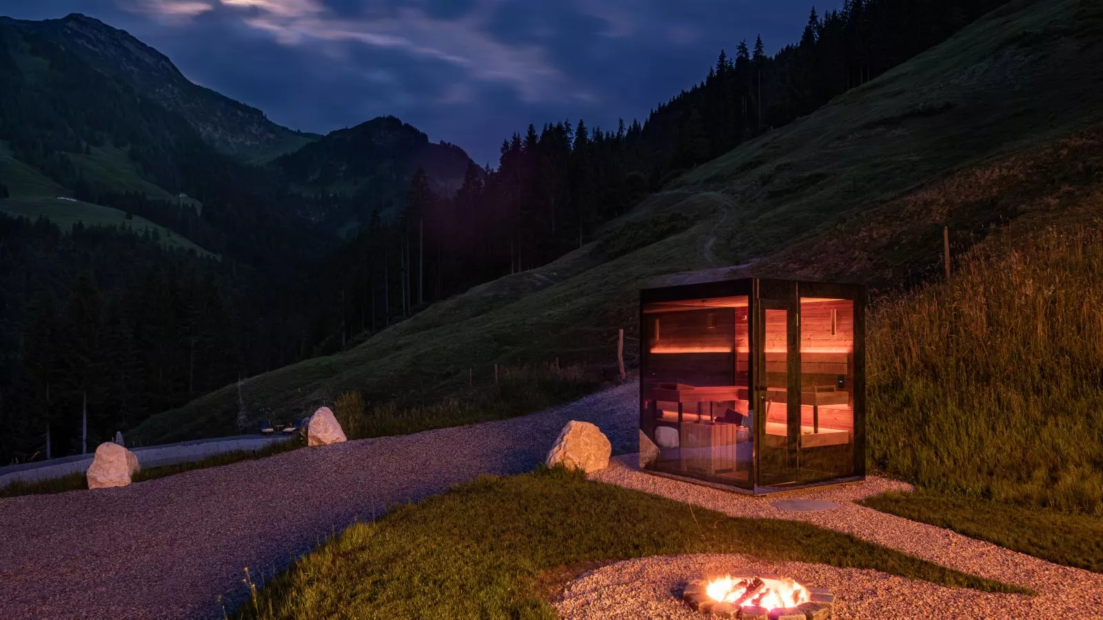 Mountain Hide-Away I-Uitzicht zomer