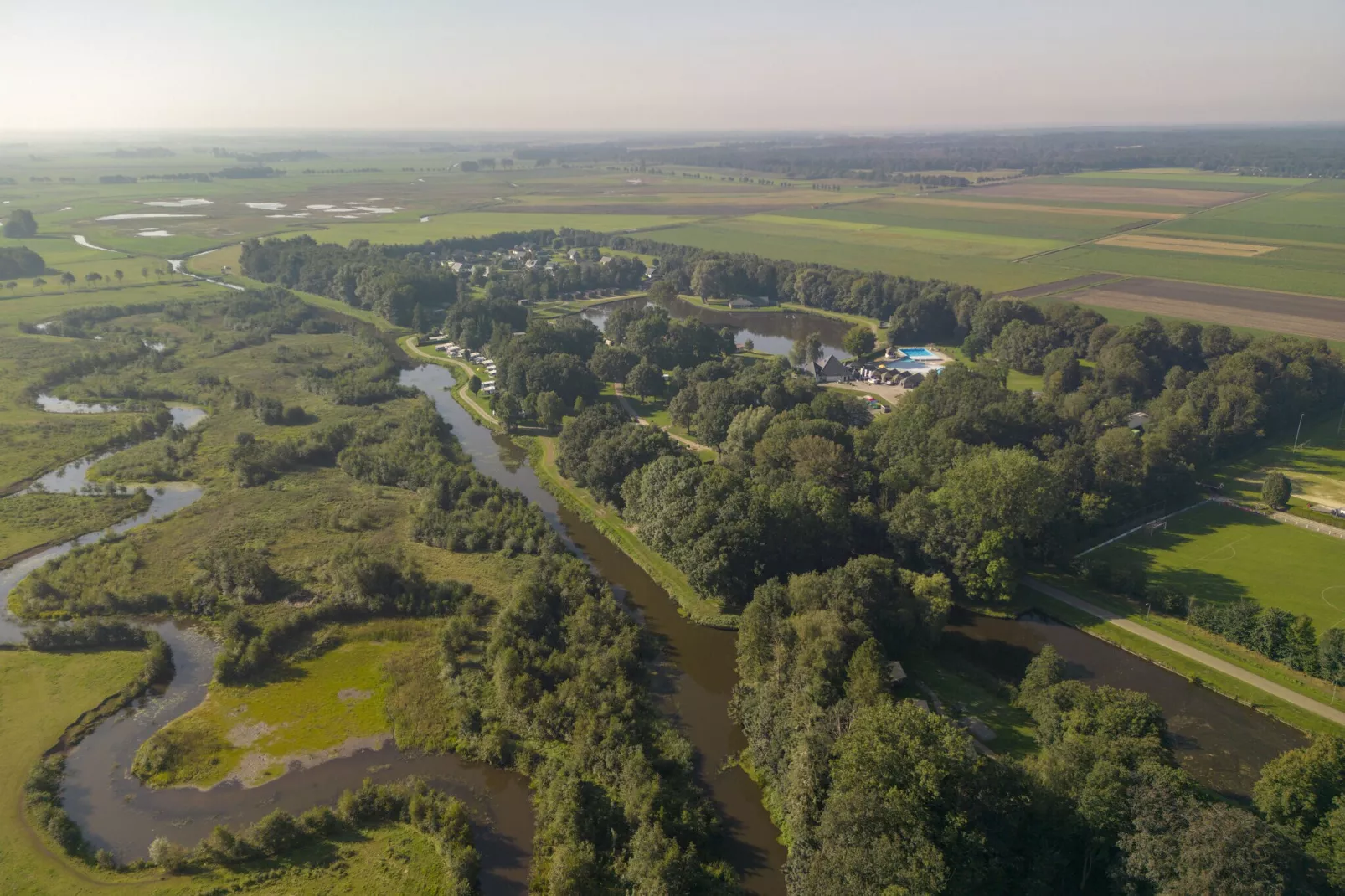 Hunzepark 7-Gebieden zomer 5km