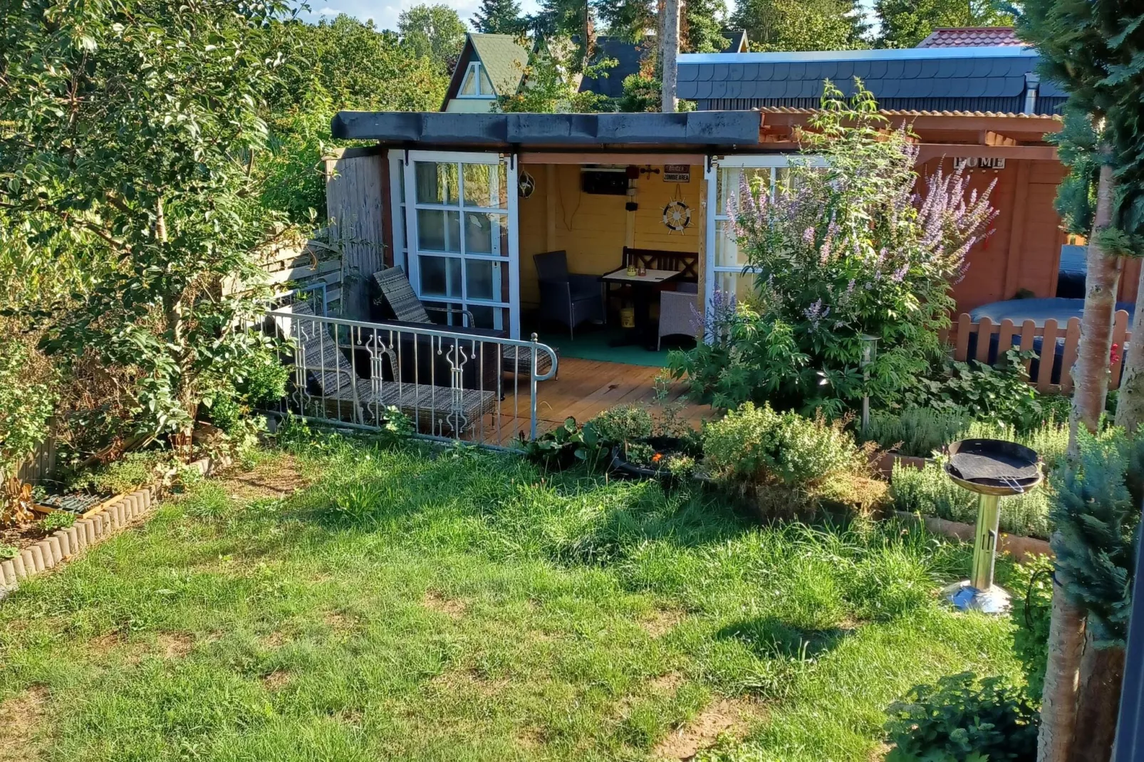 Ferienhaus am See - hundefreundlich-Tuinen zomer