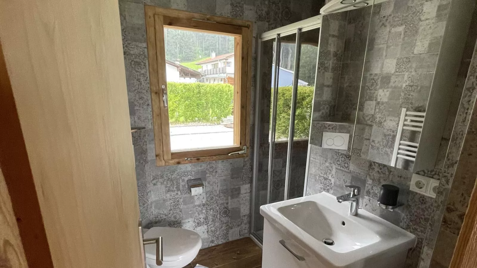 Blick ins Inntal-Badkamer