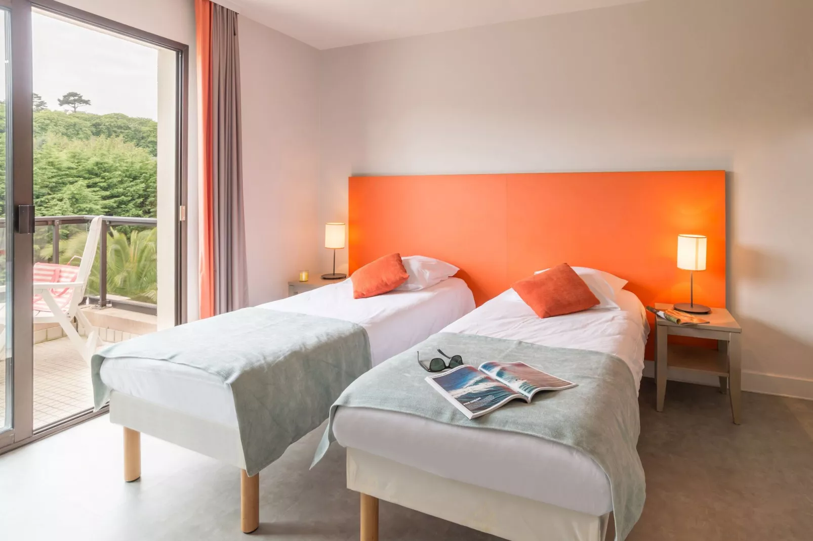 Residence L'Archipel Perros-Guirec - 25 Standard- Apt 5 p- 1 bedroom-Slaapkamer